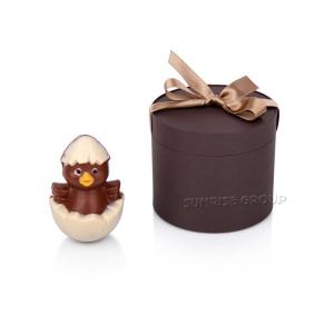 Scatola rotonda per il cappello di cioccolato rotondo in cartone personalizzato